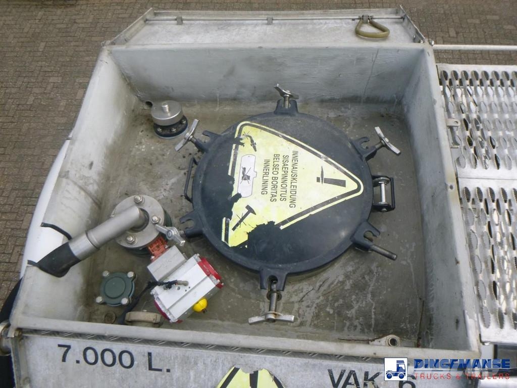 Van Hool Chemical tank inox L4BH 37.9 m3 / 7 comp Tankopleggers