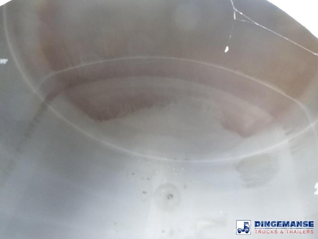 Van Hool Chemical tank inox L4BH 37.9 m3 / 7 comp Tankopleggers