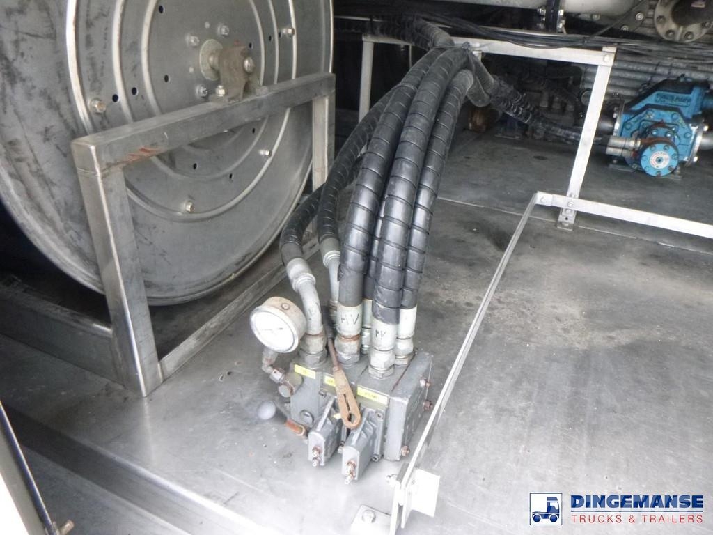 Van Hool Chemical tank inox L4BH 37.9 m3 / 7 comp Tankopleggers