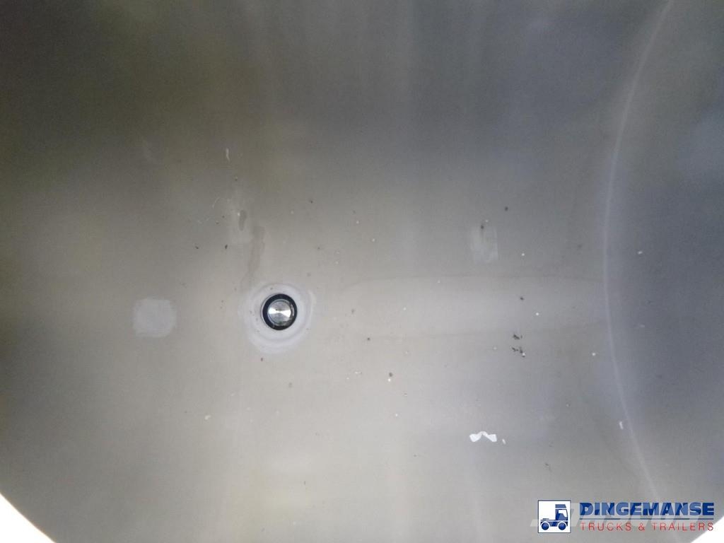 Van Hool Chemical tank inox L4BH 37.9 m3 / 7 comp Tankopleggers