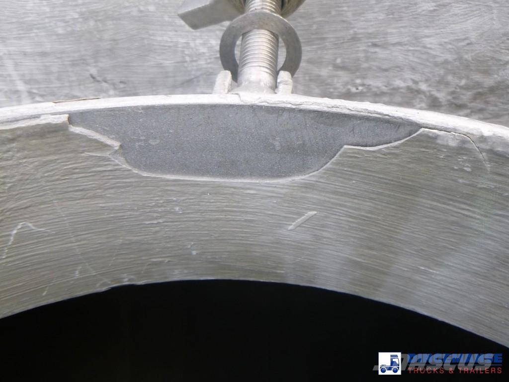 Van Hool Chemical tank inox L4BH 37.9 m3 / 7 comp Tankopleggers