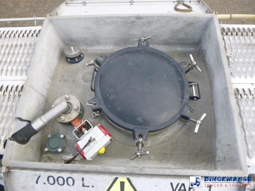 Van Hool Chemical tank inox L4BH 37.9 m3 / 7 comp Tankopleggers