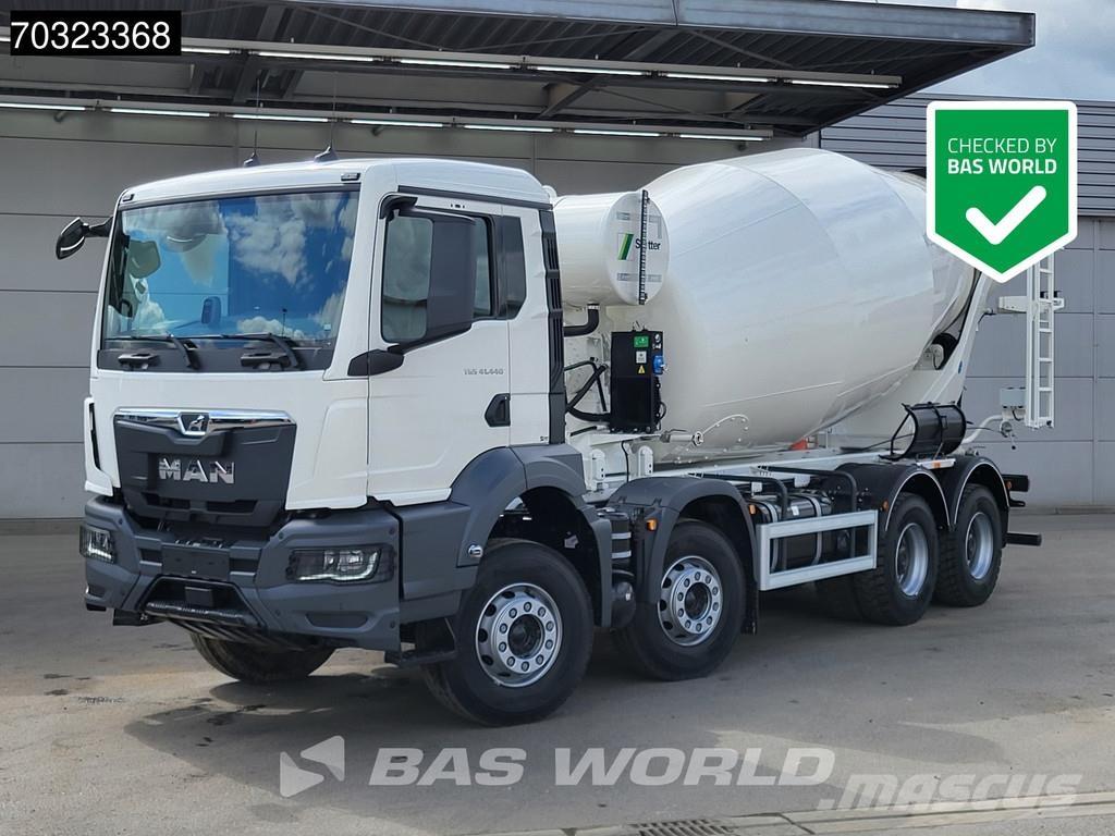 MAN TGS 41.440 8X4 NEW! 12m3 Stetter Mixer Big-Axle St Camiones hormigonera