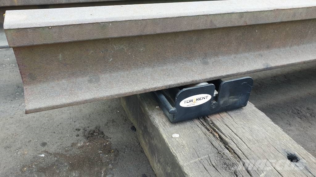 Rail pulling roller / Transport roll rail Schienen Wartung