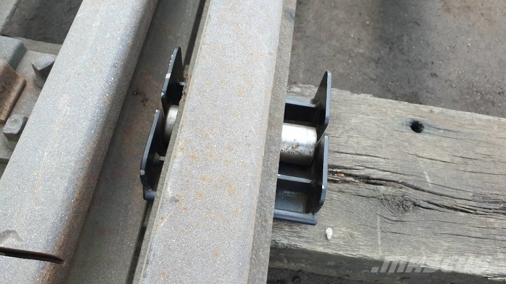 Rail pulling roller / Transport roll rail Schienen Wartung