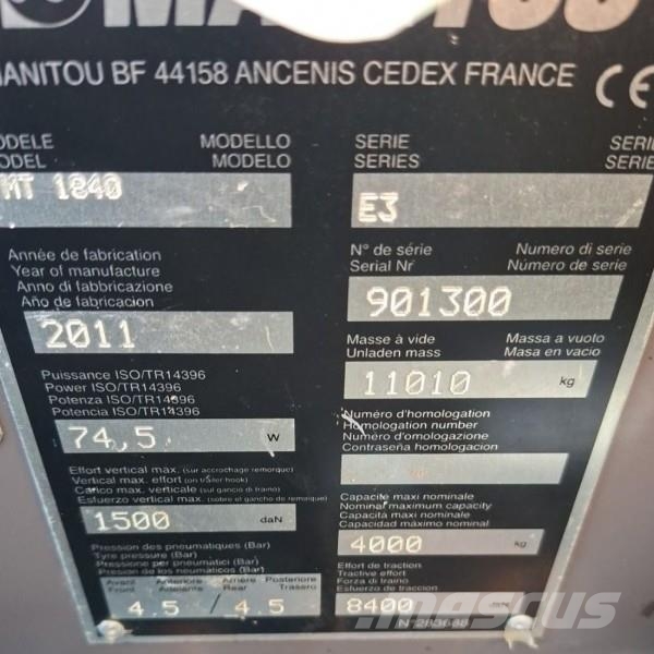 Manitou MT 1840 Τηλεσκοπικοί ανυψωτές