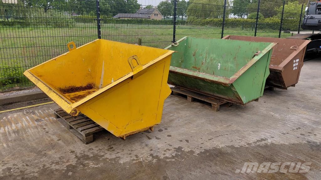 CAT system 2000 skips / 3 units available / 2m wide Buckets