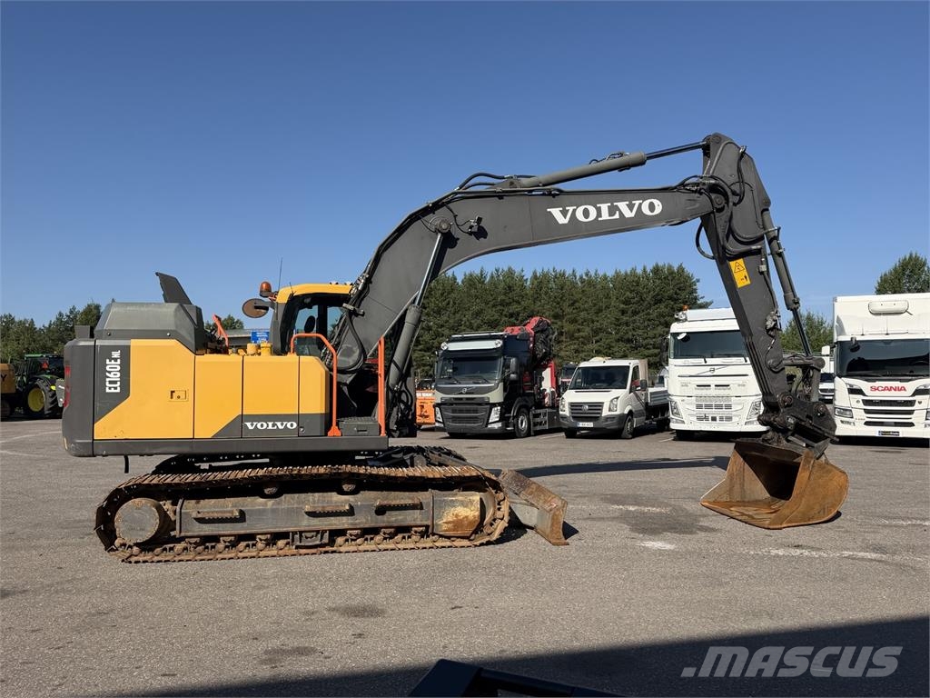 Volvo EC160ENL حفارات زحافة