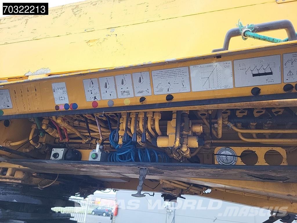 Goldhofer STZ-VKL-3-35/80A Extendable Gooseneck نصف مقطورة مسطحة منخفضة