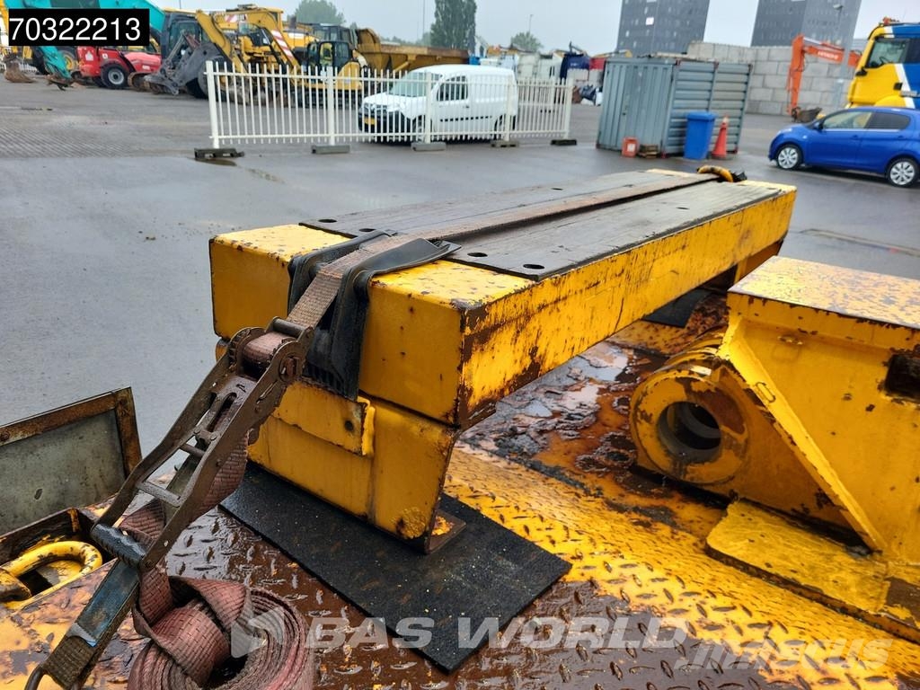 Goldhofer STZ-VKL-3-35/80A Extendable Gooseneck نصف مقطورة مسطحة منخفضة