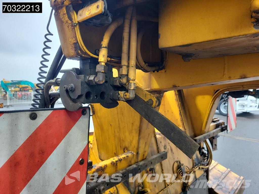 Goldhofer STZ-VKL-3-35/80A Extendable Gooseneck نصف مقطورة مسطحة منخفضة