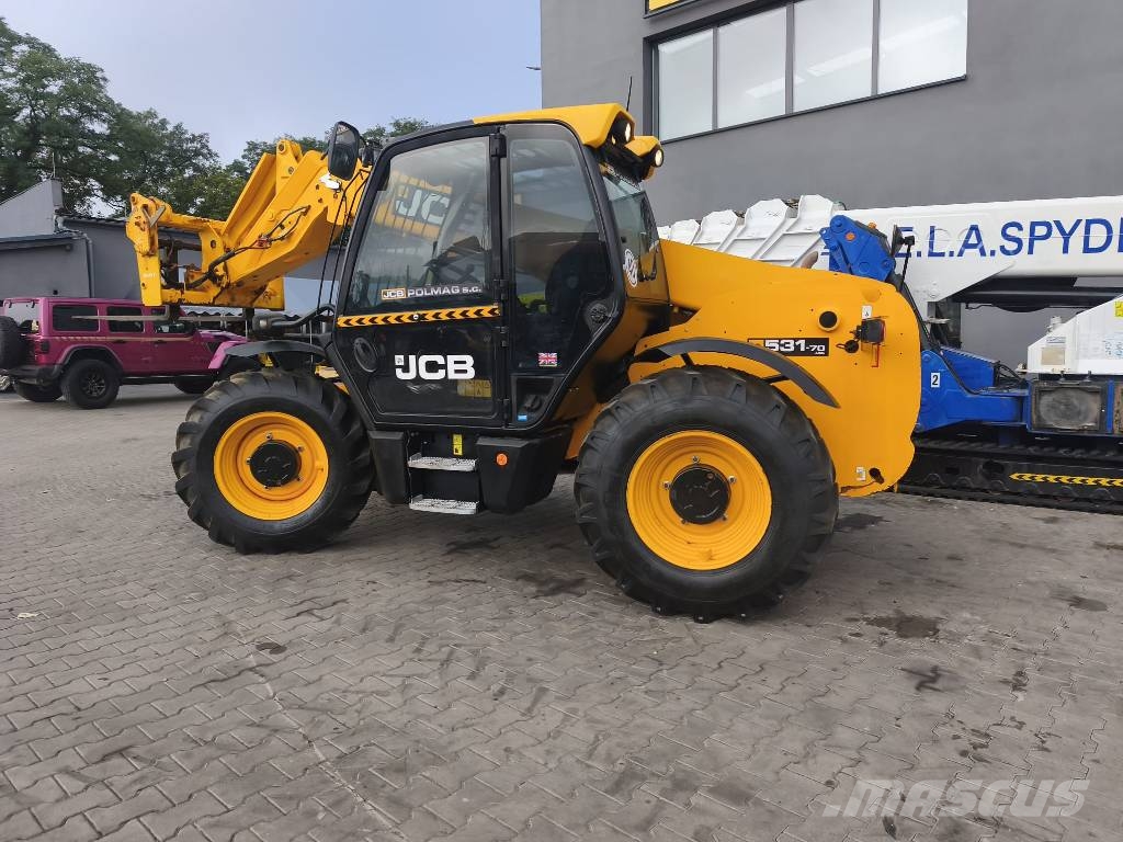 JCB 531-70 Agri Teleskopické manipulátory