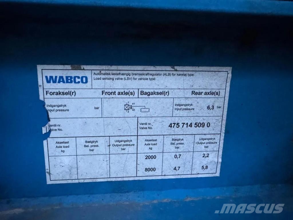 Magyar UOPLYST 3 AXLE - BPW - 34340 L + 3 COMPARTIMENTS Semirremolques cisterna