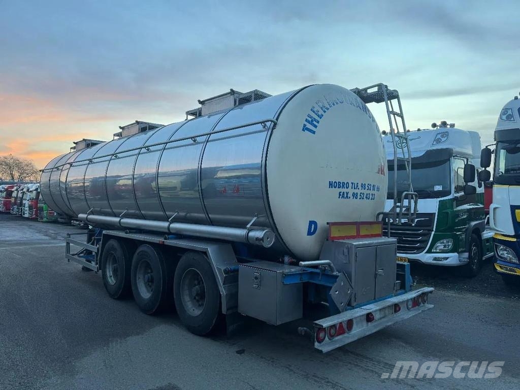 Magyar UOPLYST 3 AXLE - BPW - 34340 L + 3 COMPARTIMENTS Semirremolques cisterna
