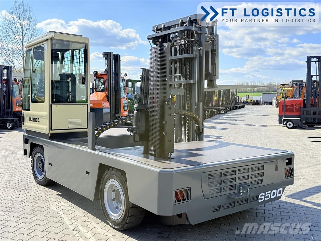 Hubtex S50D | TRIPLEX 6300 | DIESEL | FREE-LIFT | PLATFOR Încarcator lateral