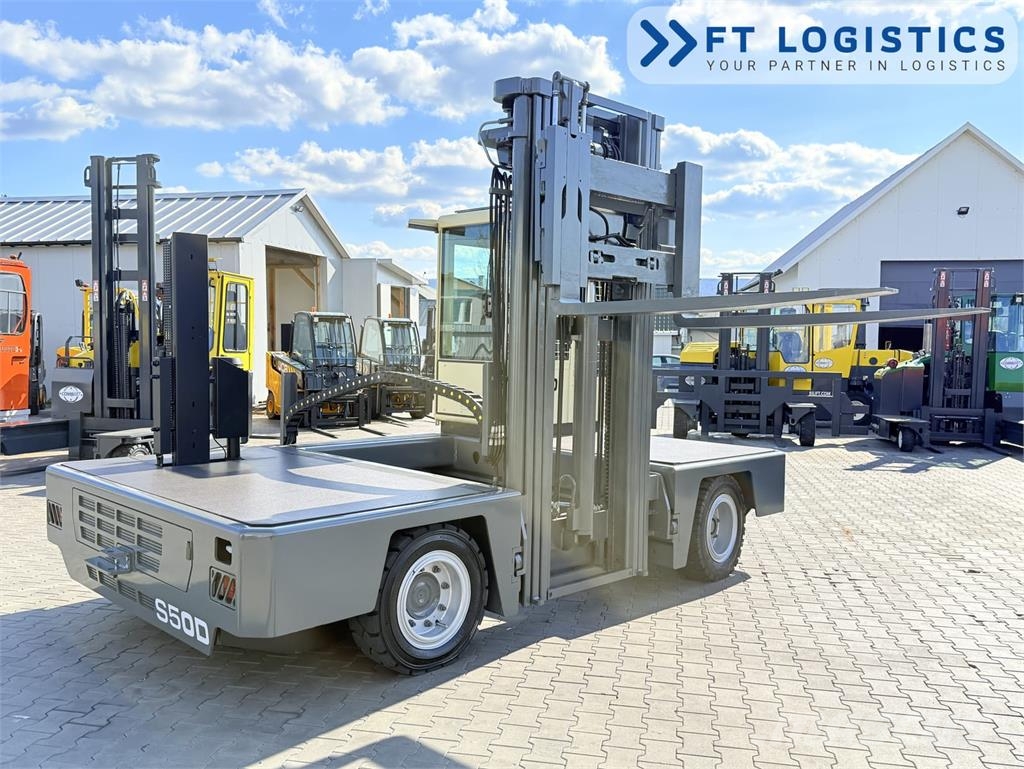 Hubtex S50D | TRIPLEX 6300 | DIESEL | FREE-LIFT | PLATFOR لوادر جانبية