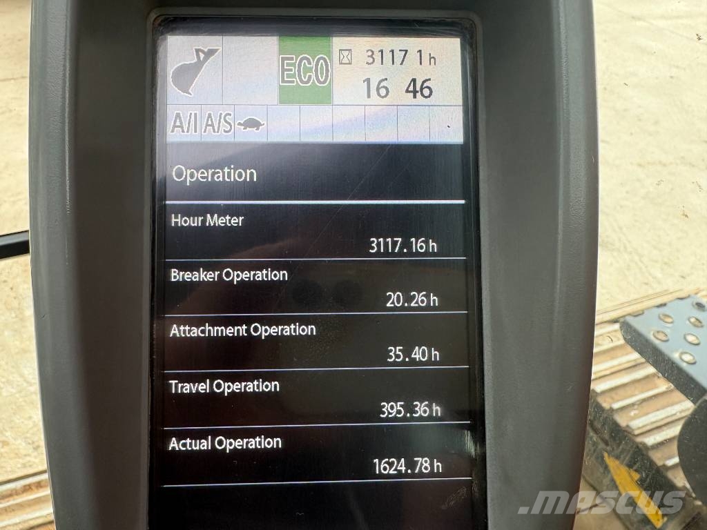 Hitachi ZX 135 US-6 Lánctalpas kotrók