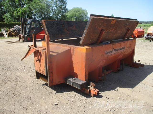 HMB Strako Geyer 5000 ATC-Richter Contenitori termici d'asfalto