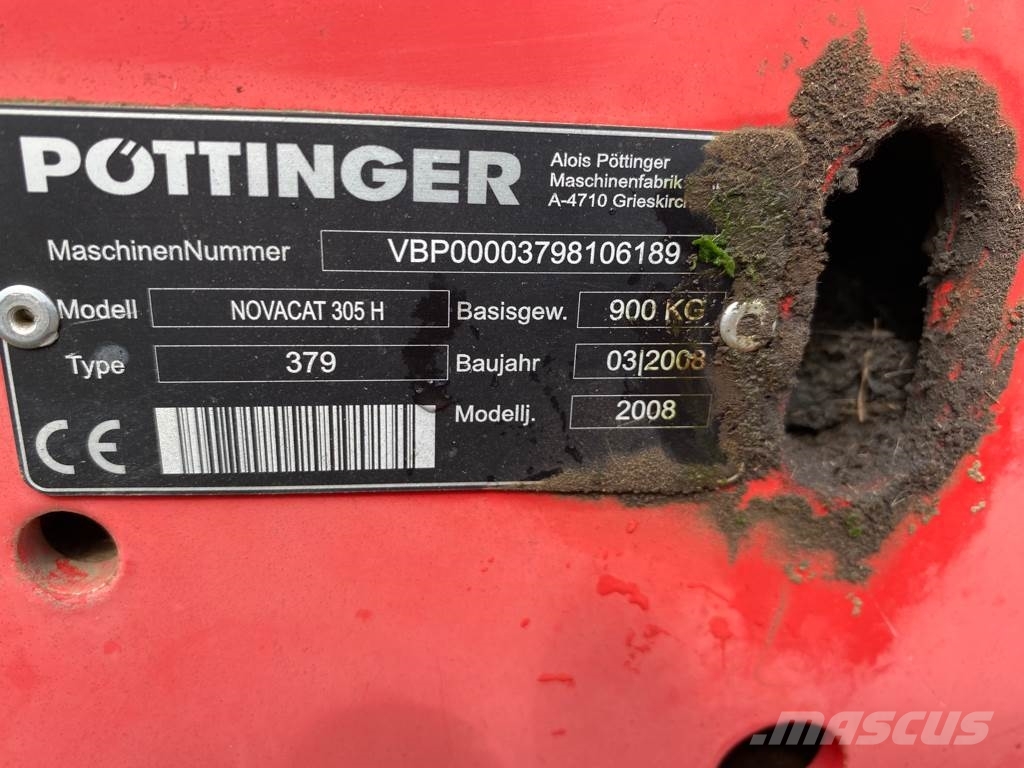 Pöttinger Novacat 305H Χορτοκοπτικά