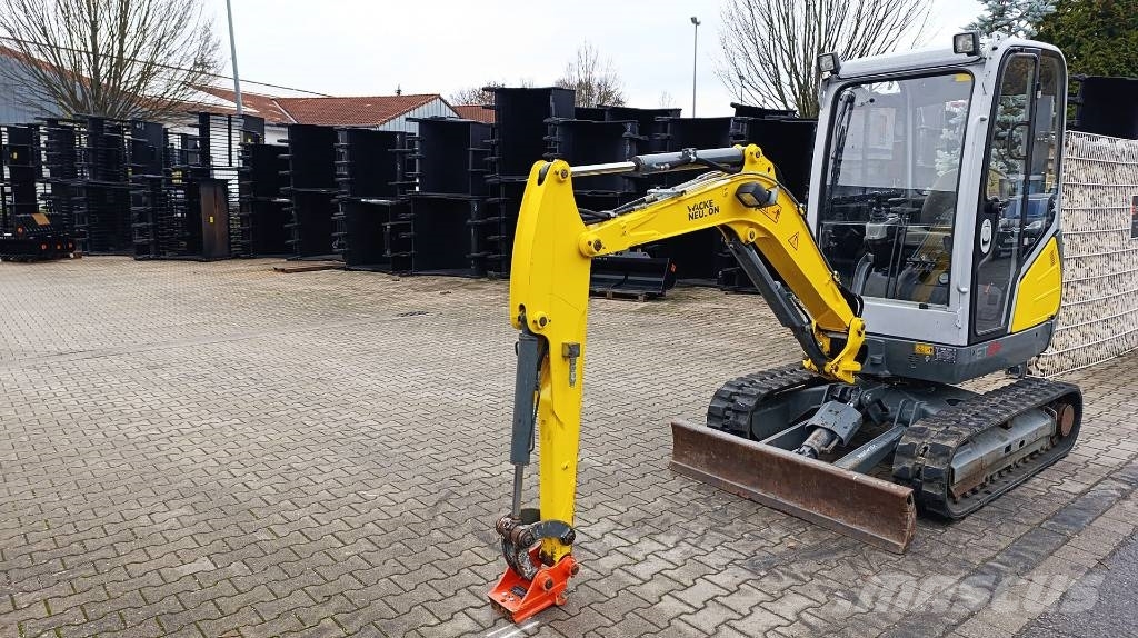 Wacker Neuson ET 24 Knickmatik, mech. Schnellwechsler MS01, Miniexcavadoras