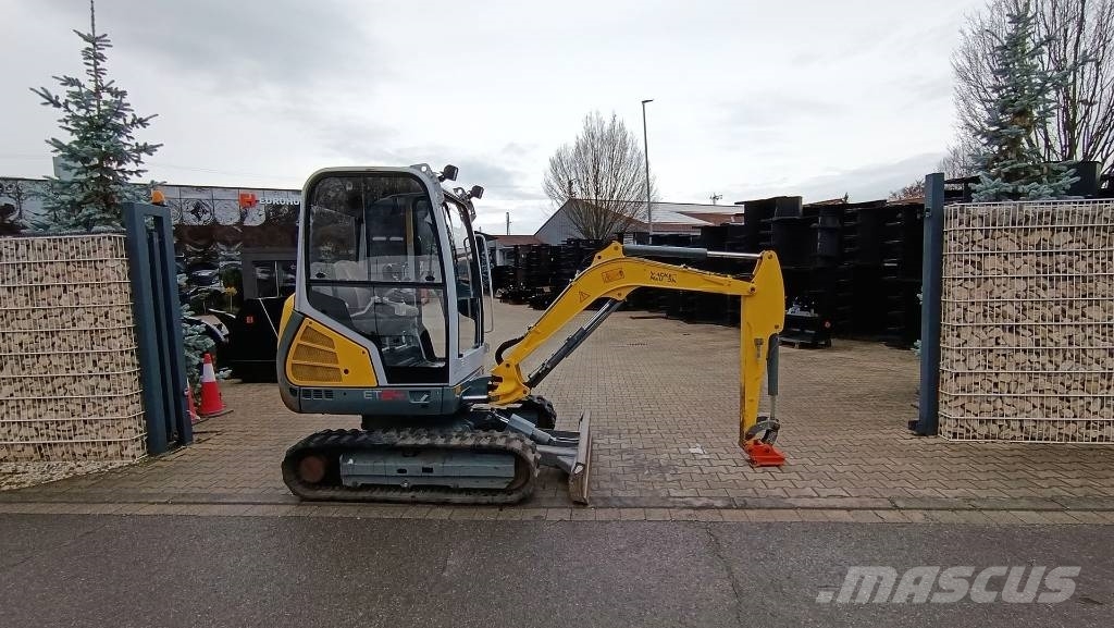 Wacker Neuson ET 24 Knickmatik, mech. Schnellwechsler MS01, Miniexcavadoras