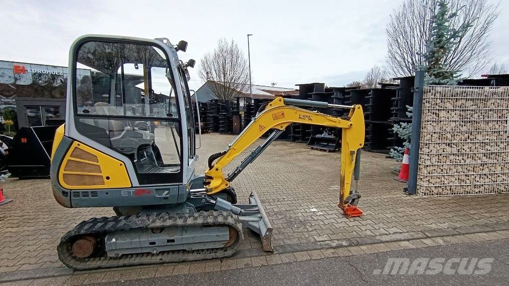 Wacker Neuson ET 24 Knickmatik, mech. Schnellwechsler MS01, Miniexcavadoras