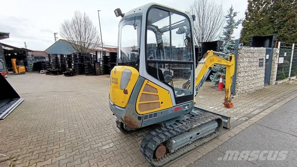 Wacker Neuson ET 24 Knickmatik, mech. Schnellwechsler MS01, Miniexcavadoras