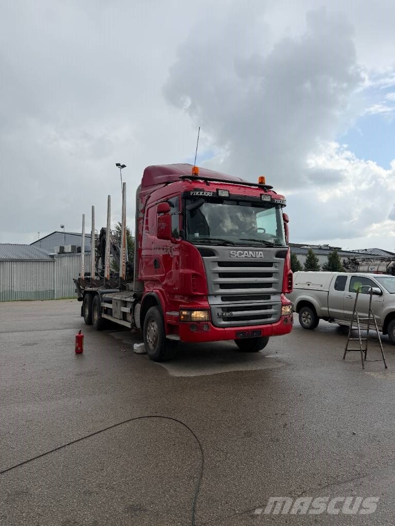 Scania R420 Transporte de madera
