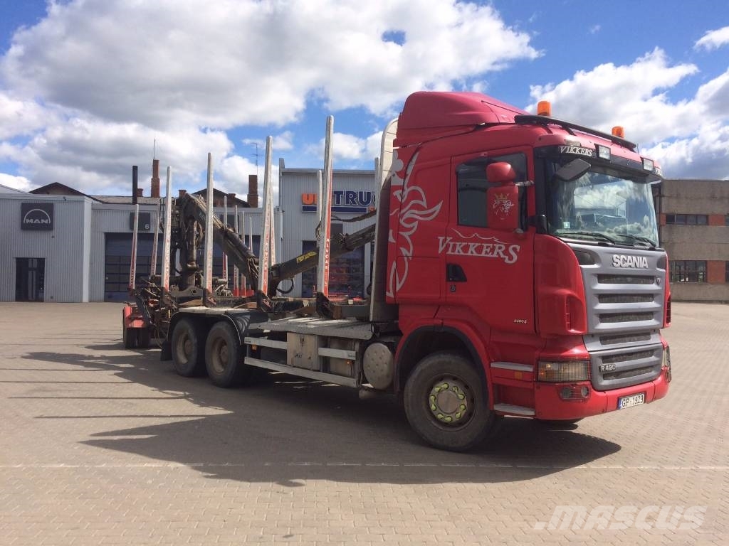 Scania R420 Transporte de madera