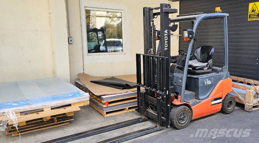Toyota 8 FBMT 15 Elektriskie autoiekrāvēji