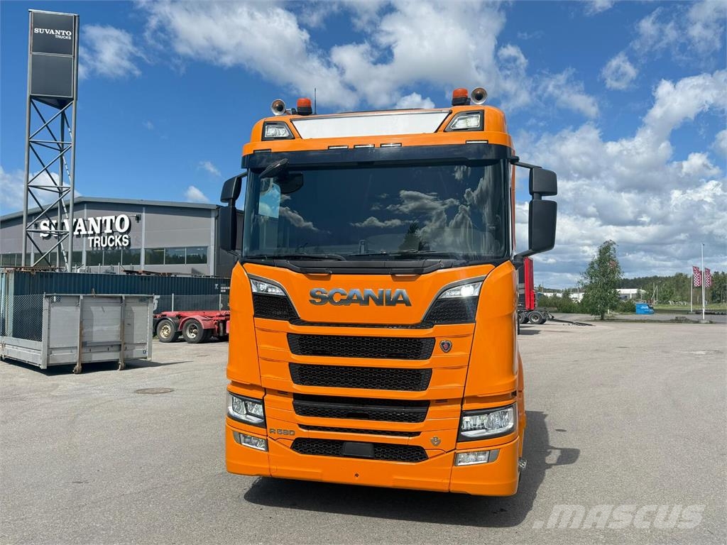 Scania R580 8x4 Camiones elevadores de gancho