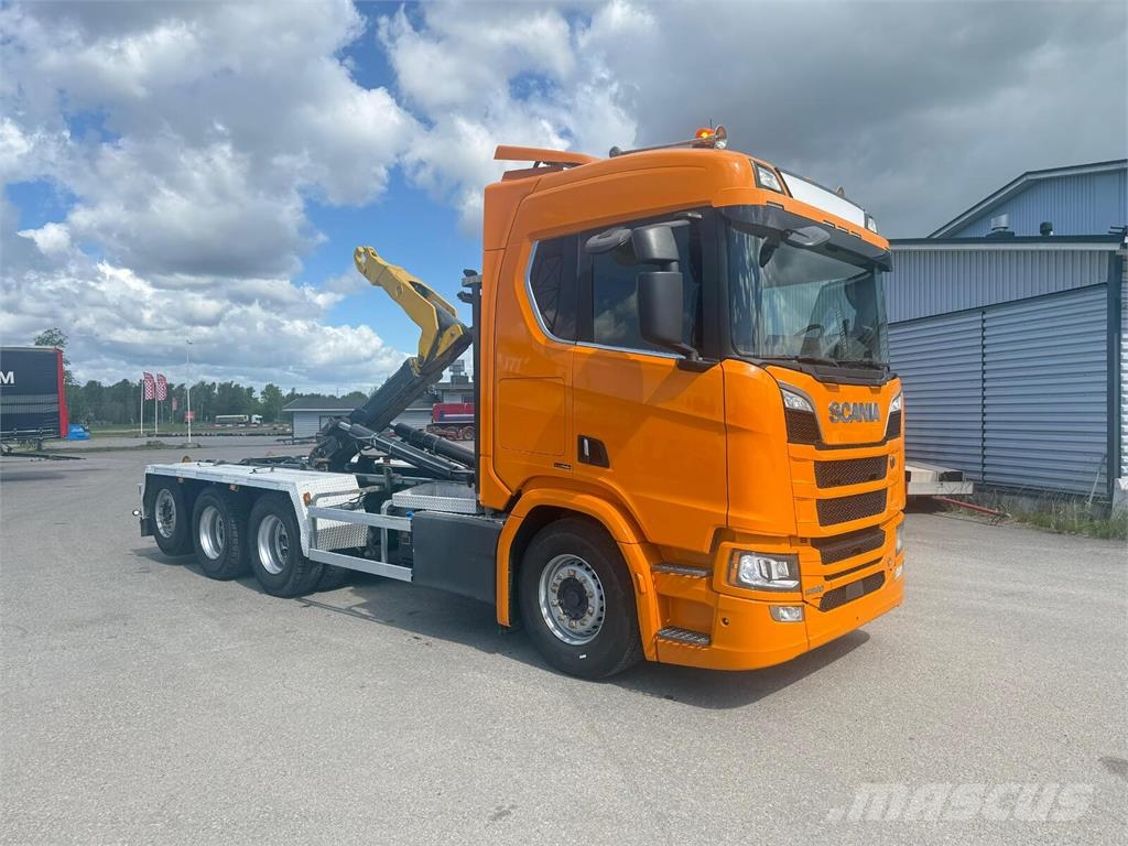 Scania R580 8x4 Camiones elevadores de gancho
