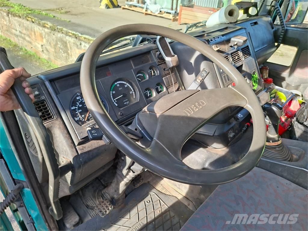 Iveco EUROTRAKKER CURSOR 380 6X6 + PALIFANGER PK 18 080B Platte bakwagens