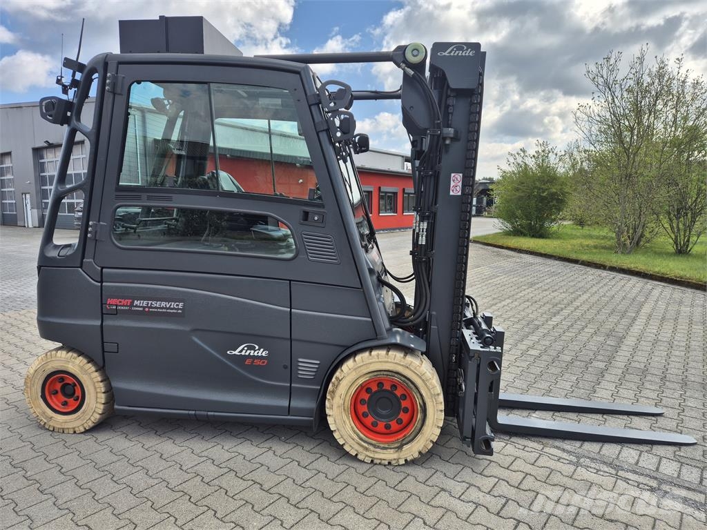 Linde E50HL 전동 지게차