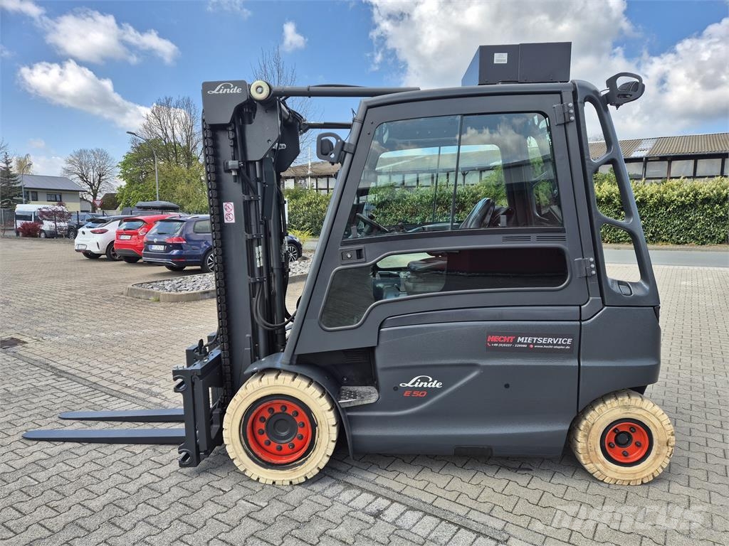 Linde E50HL 전동 지게차