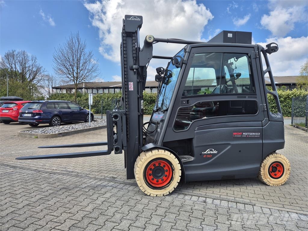 Linde E50HL 전동 지게차