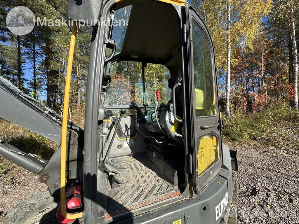 Volvo ECR88D Midi-gravemaskiner 7t - 12t