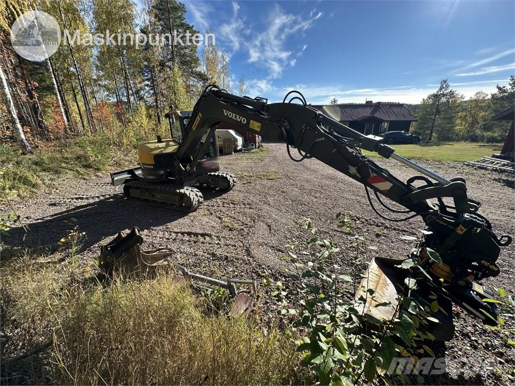 Volvo ECR88D Midi-gravemaskiner 7t - 12t
