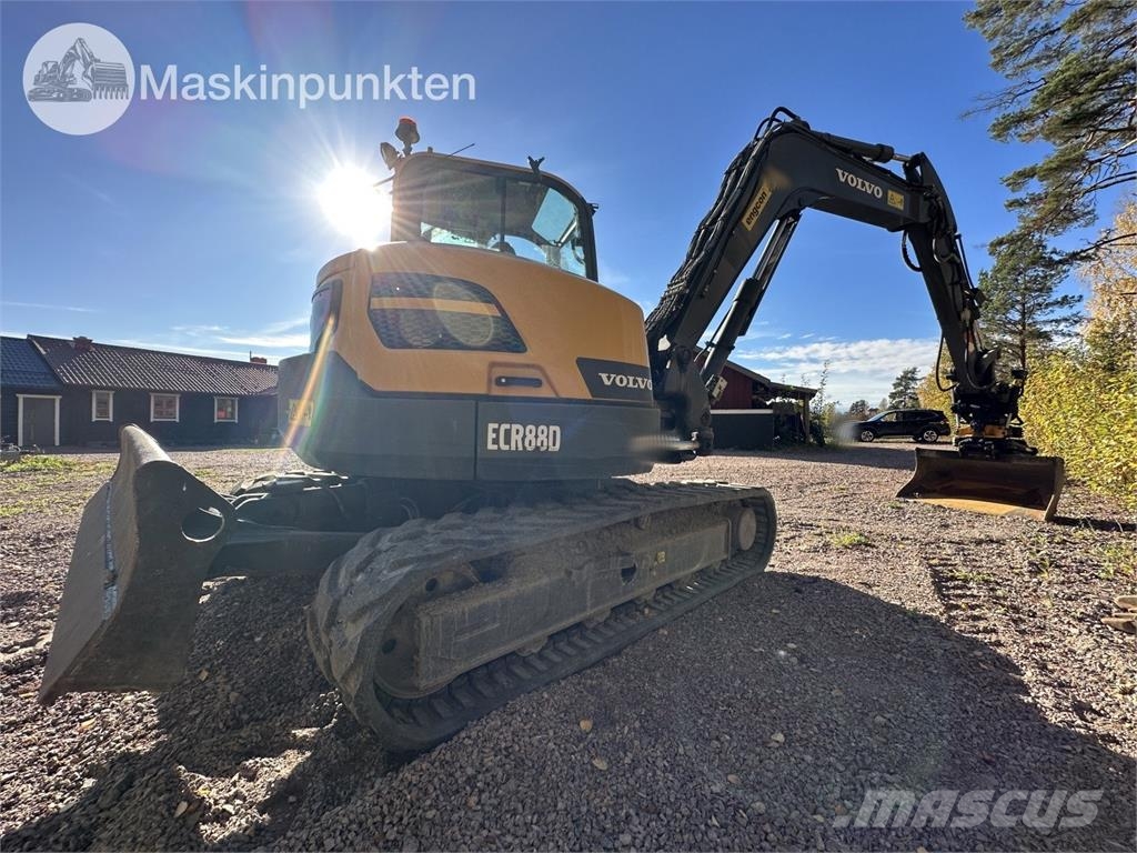 Volvo ECR88D Midi-gravemaskiner 7t - 12t