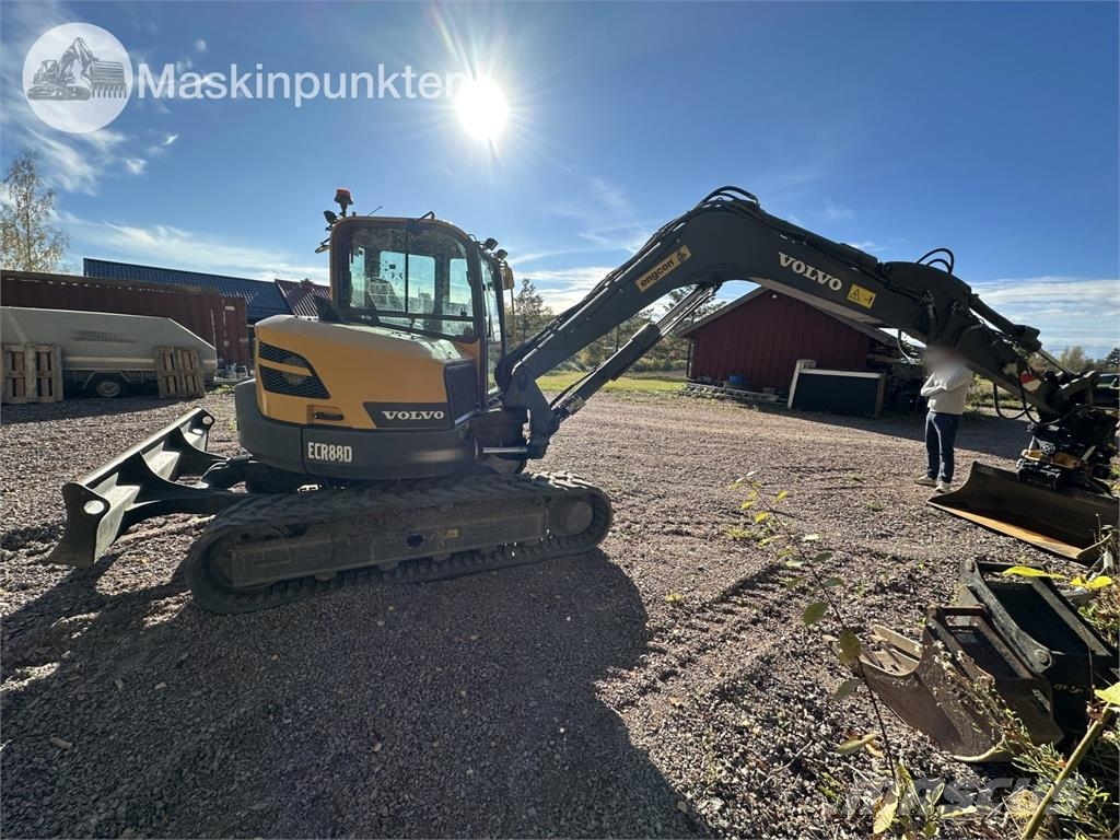 Volvo ECR88D Midi-gravemaskiner 7t - 12t