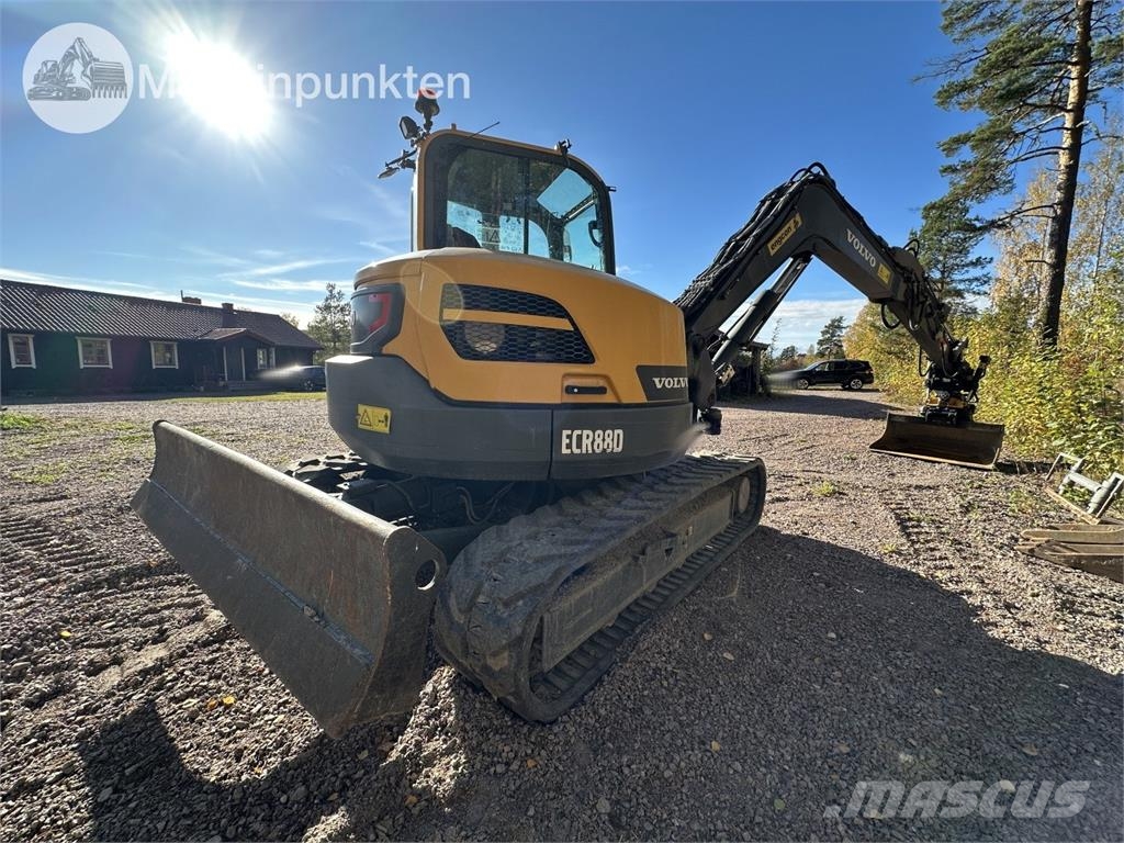 Volvo ECR88D Midi-gravemaskiner 7t - 12t