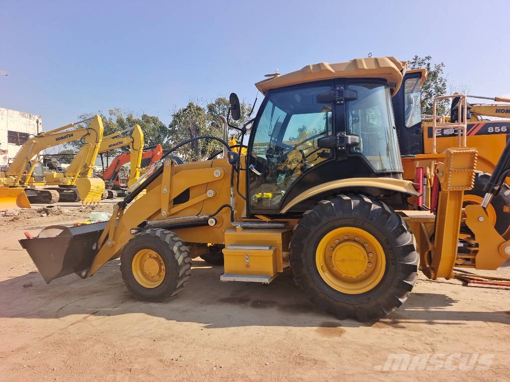 CAT 420F with Powerful Engine in Stock Backhoe