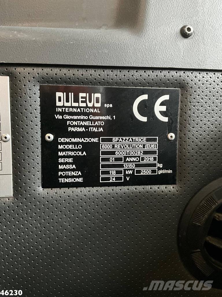 Dulevo 6000T Euro 6 with 3-rd brush Otros tipos de vehículo de asistencia