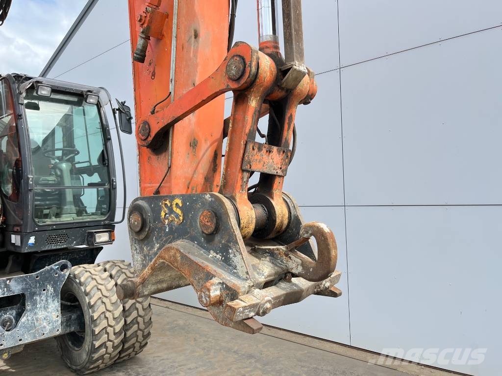 Hitachi ZX 170 W-5 B - Blade / Triple Boom / Auto Greasing, 2017