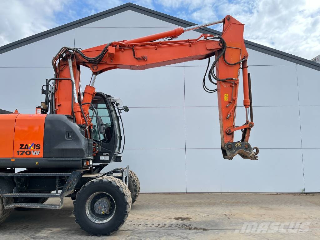 Hitachi ZX 170 W-5 B - Blade / Triple Boom / Auto Greasing, 2017
