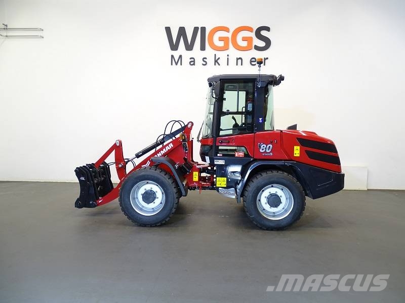 Yanmar V80-5 Incarcator pe pneuri