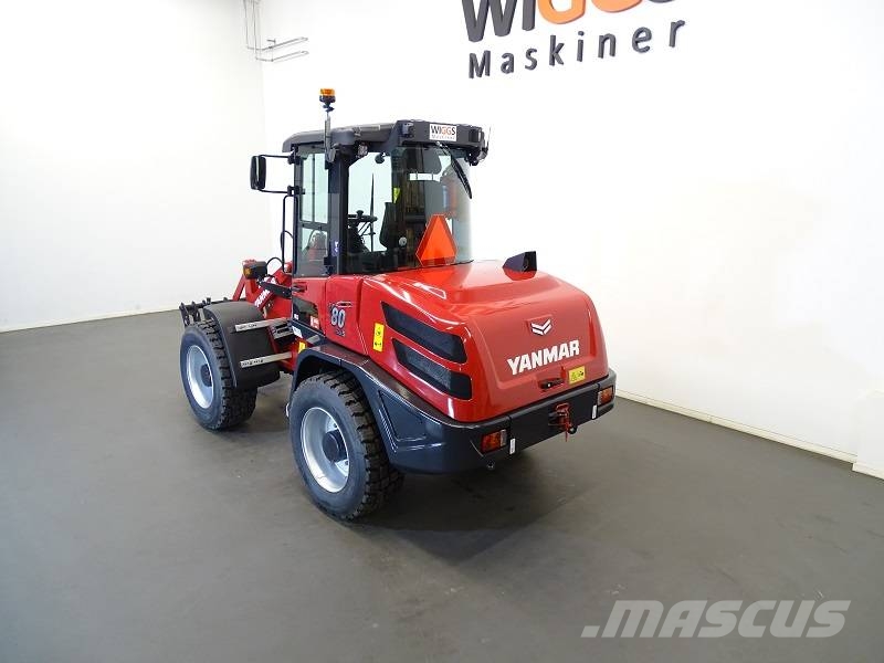 Yanmar V80-5 Incarcator pe pneuri