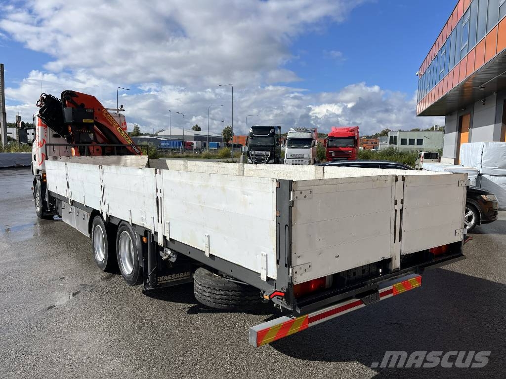 Scania + CRANE PALFINGER PK29002 + LOWBED PLATFORM 8,42M Автомобильные краны