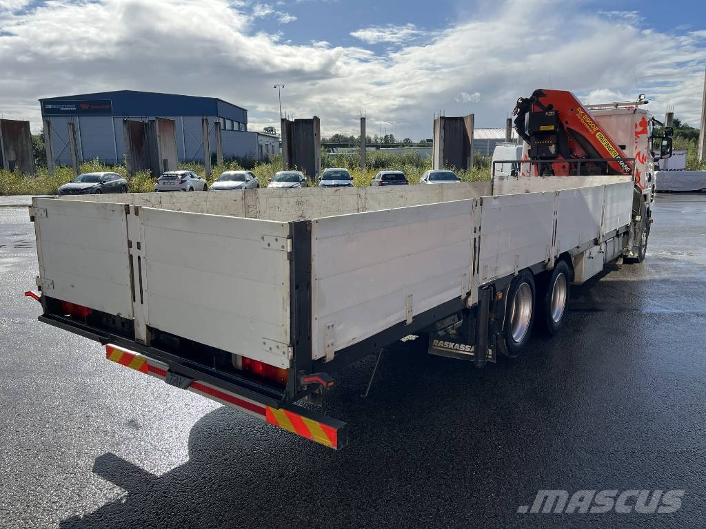 Scania + CRANE PALFINGER PK29002 + LOWBED PLATFORM 8,42M Автомобильные краны