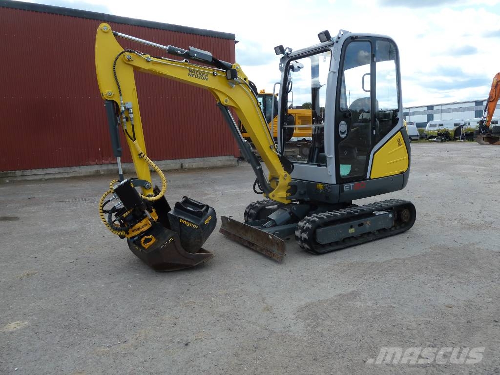 Wacker Neuson ET20 / Engcon EC02, 730 tim. Mini excavators < 7t (Mini diggers)